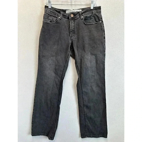 Barbell‎ Jeans Mens 28x33 Slim Athletic Black Performance Stretch Apparel Denim - Picture 1 of 10